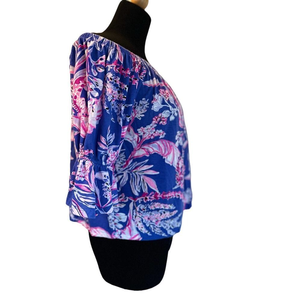 Lilly Pulitzer Channing Top in Wild Within XS - Picture 11 of 11